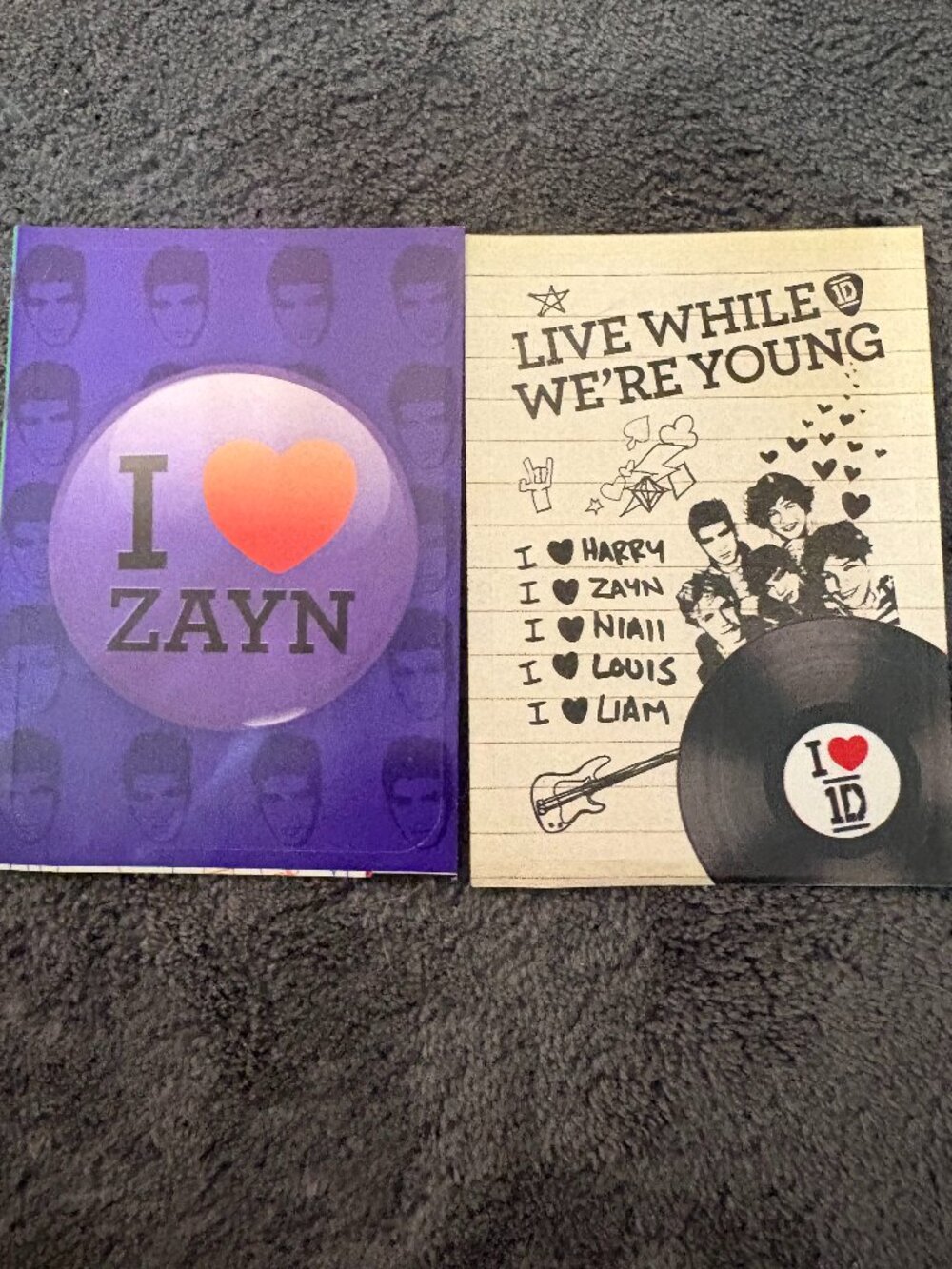 Official One Direction Trading Card Set Stickers bundle